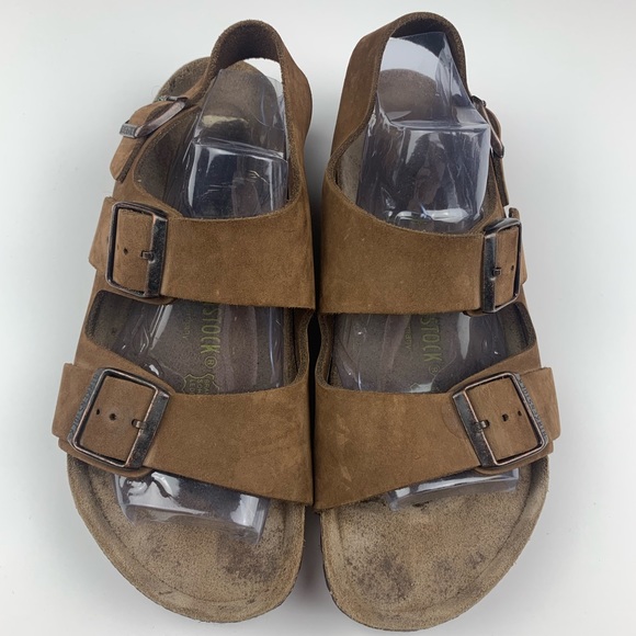 ❌Sold❌Birkenstock’s Milano Birkibuc Ankle Strap - Picture 2 of 8